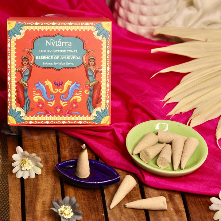 Luxury Incense Cones - Essence of Ayurveda